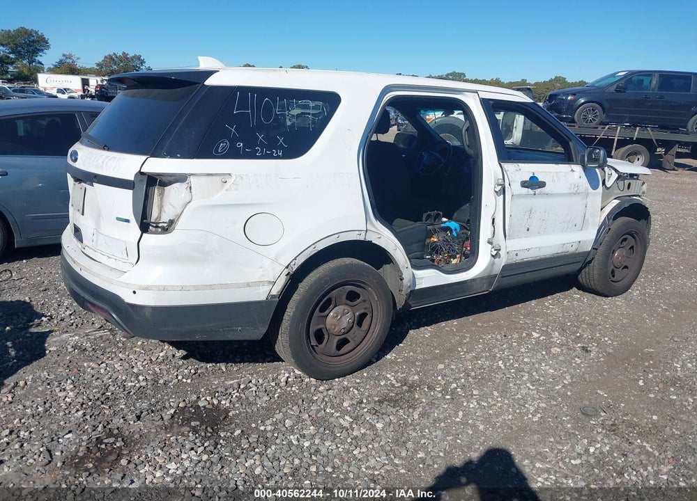 2017 FORD UTILITY POLICE INTERCEPTOR VIN: 1FM5K8AR6HGD66703