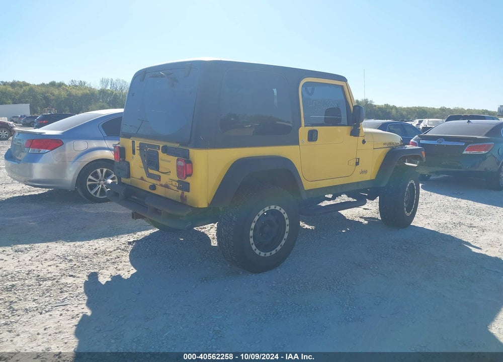 2006 JEEP WRANGLER RUBICON VIN: 1J4FA69S76P765814