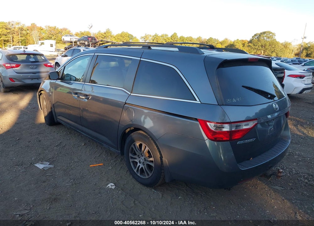 2011 HONDA ODYSSEY EX-L VIN: 5FNRL5H60BB001416
