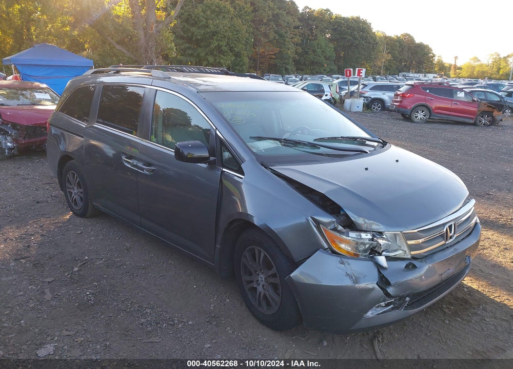 2011 HONDA ODYSSEY EX-L VIN: 5FNRL5H60BB001416