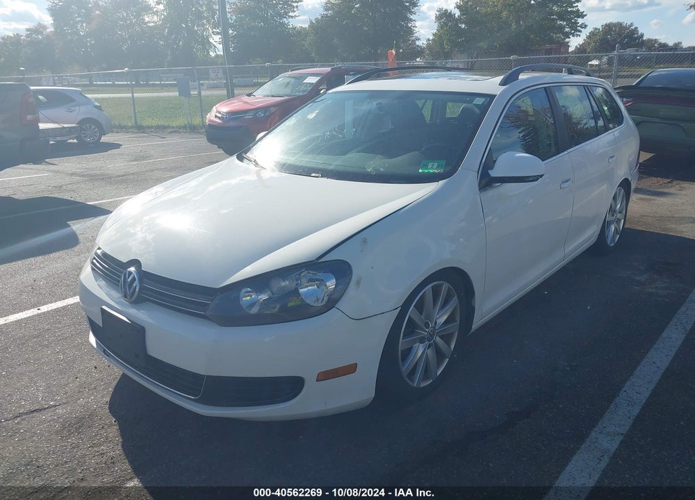 2012 VOLKSWAGEN JETTA SPORTWAGEN 2.5L SE VIN: 3VWPP7AJ5CM628757