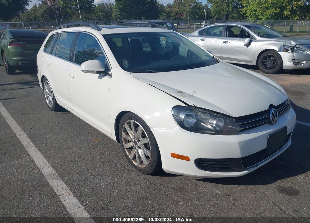 2012 VOLKSWAGEN JETTA SPORTWAGEN 2.5L SE VIN: 3VWPP7AJ5CM628757