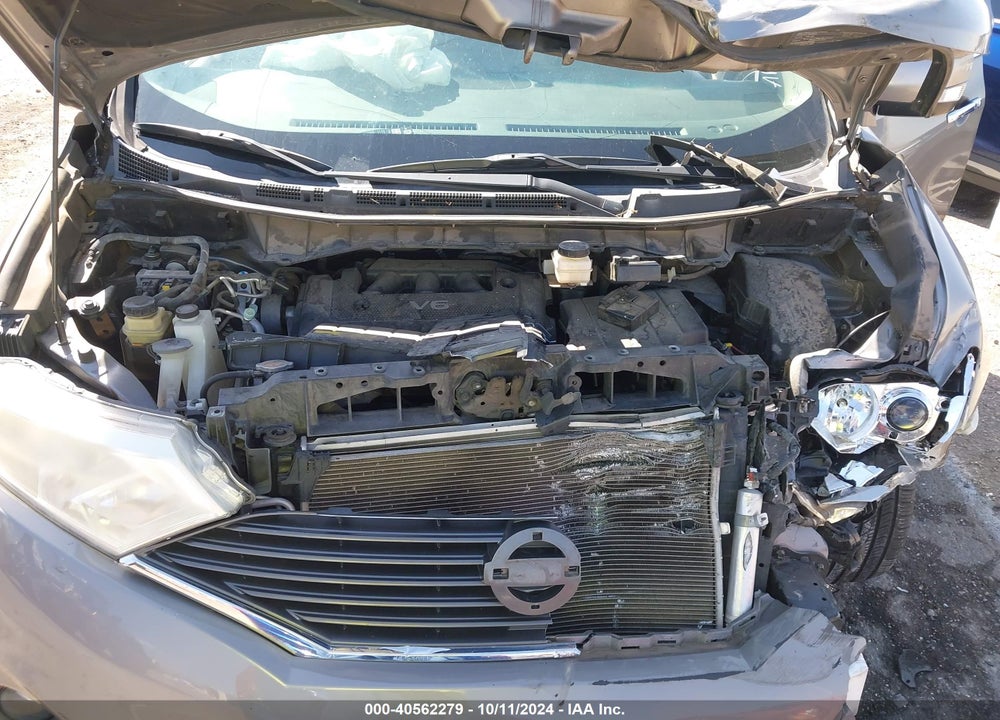 2012 NISSAN QUEST SL VIN: JN8AE2KP5C9043328