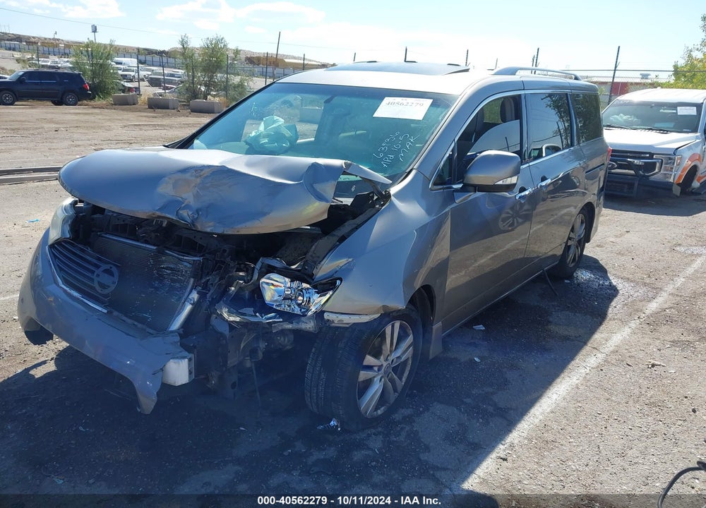 2012 NISSAN QUEST SL VIN: JN8AE2KP5C9043328
