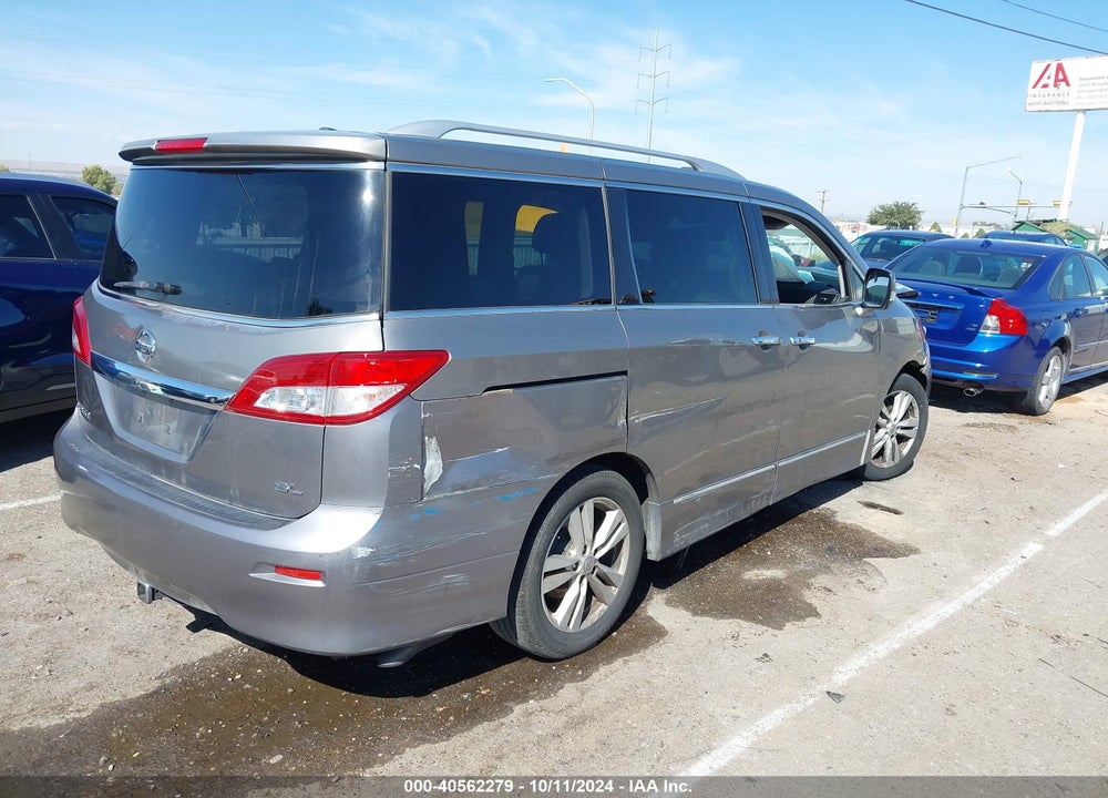 2012 NISSAN QUEST SL VIN: JN8AE2KP5C9043328