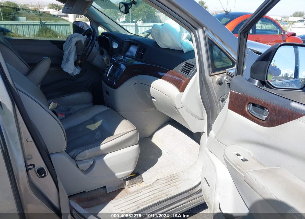 2012 NISSAN QUEST SL VIN: JN8AE2KP5C9043328