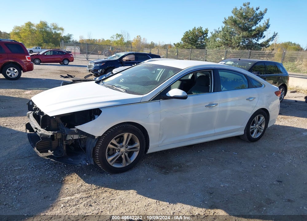 2018 HYUNDAI SONATA SEL VIN: 5NPE34AF0JH638955