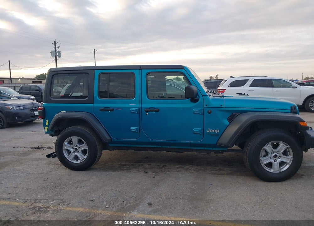 2020 JEEP WRANGLER UNLIMITED SPORT S 4X4 VIN: 1C4HJXDG8LW157812