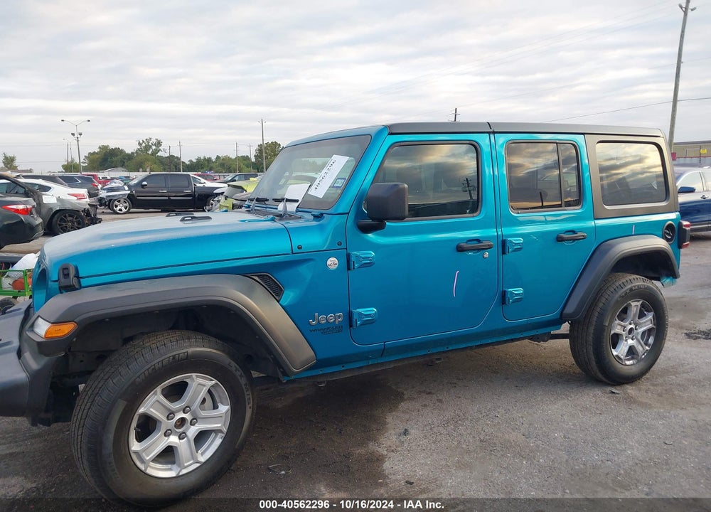 2020 JEEP WRANGLER UNLIMITED SPORT S 4X4 VIN: 1C4HJXDG8LW157812