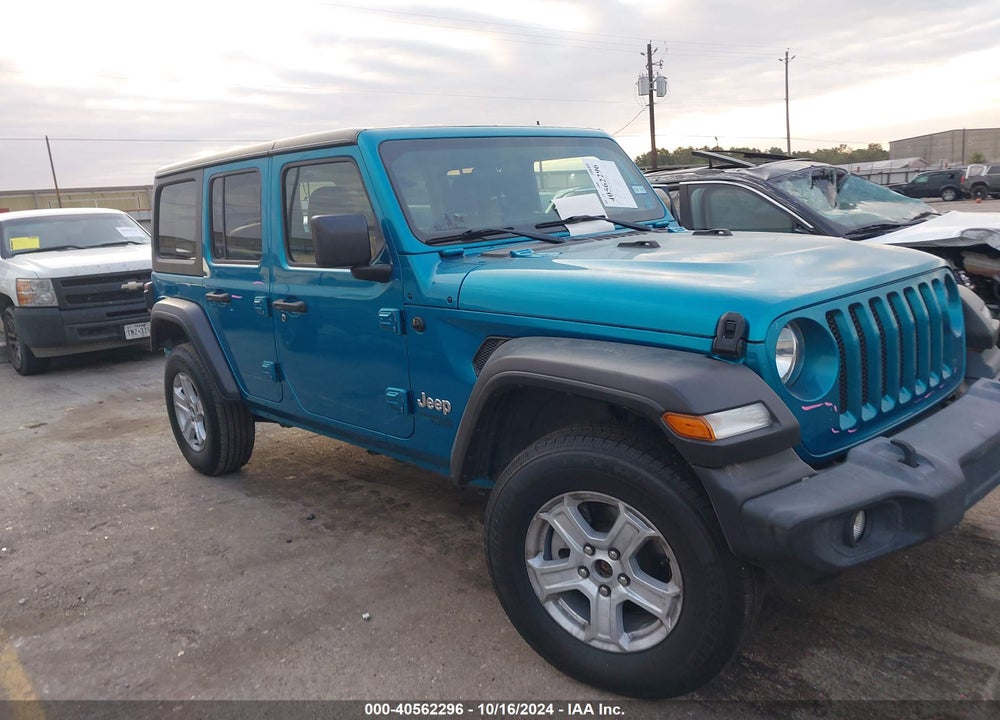 2020 JEEP WRANGLER UNLIMITED SPORT S 4X4 VIN: 1C4HJXDG8LW157812