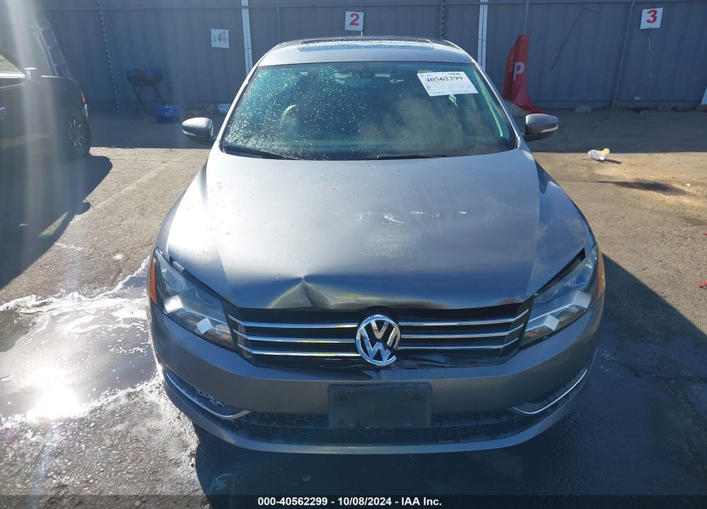 2013 VOLKSWAGEN PASSAT 2.5L SE VIN: 1VWBP7A38DC030760