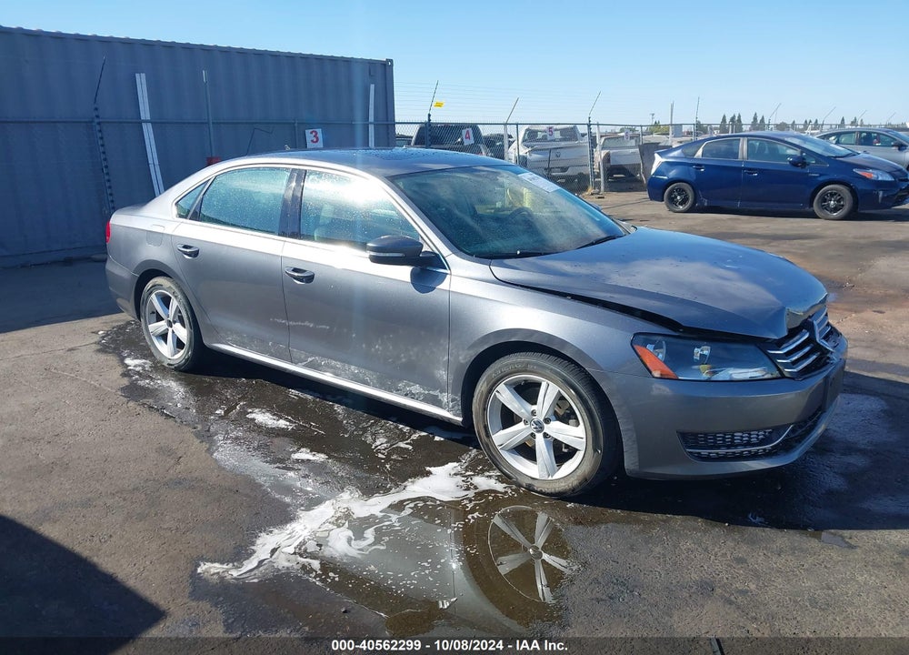 2013 VOLKSWAGEN PASSAT 2.5L SE VIN: 1VWBP7A38DC030760
