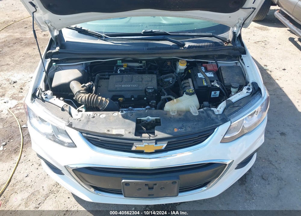 2019 CHEVROLET SONIC LT AUTO VIN: 1G1JD5SB2K4150250