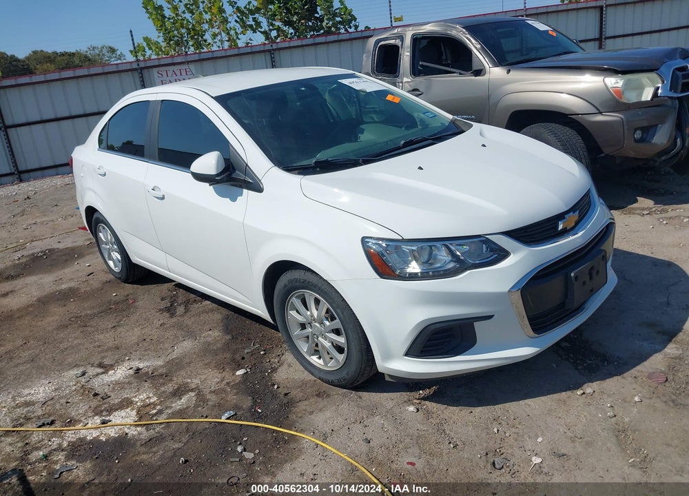 2019 CHEVROLET SONIC LT AUTO VIN: 1G1JD5SB2K4150250