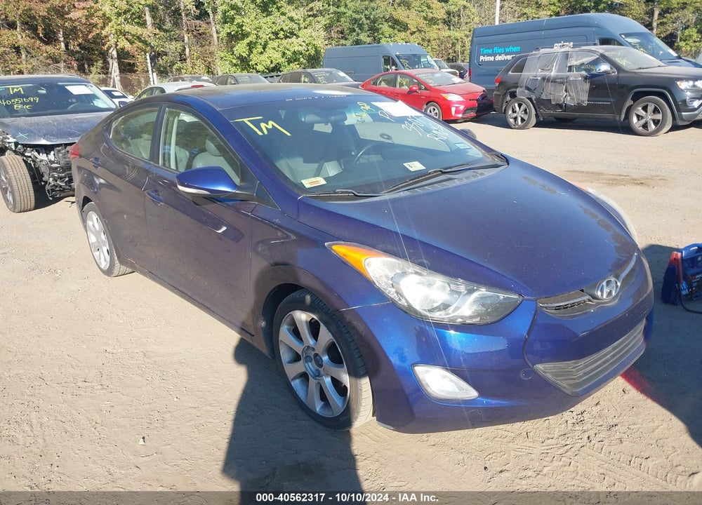 2011 HYUNDAI ELANTRA LIMITED VIN: 5NPDH4AE1BH053307