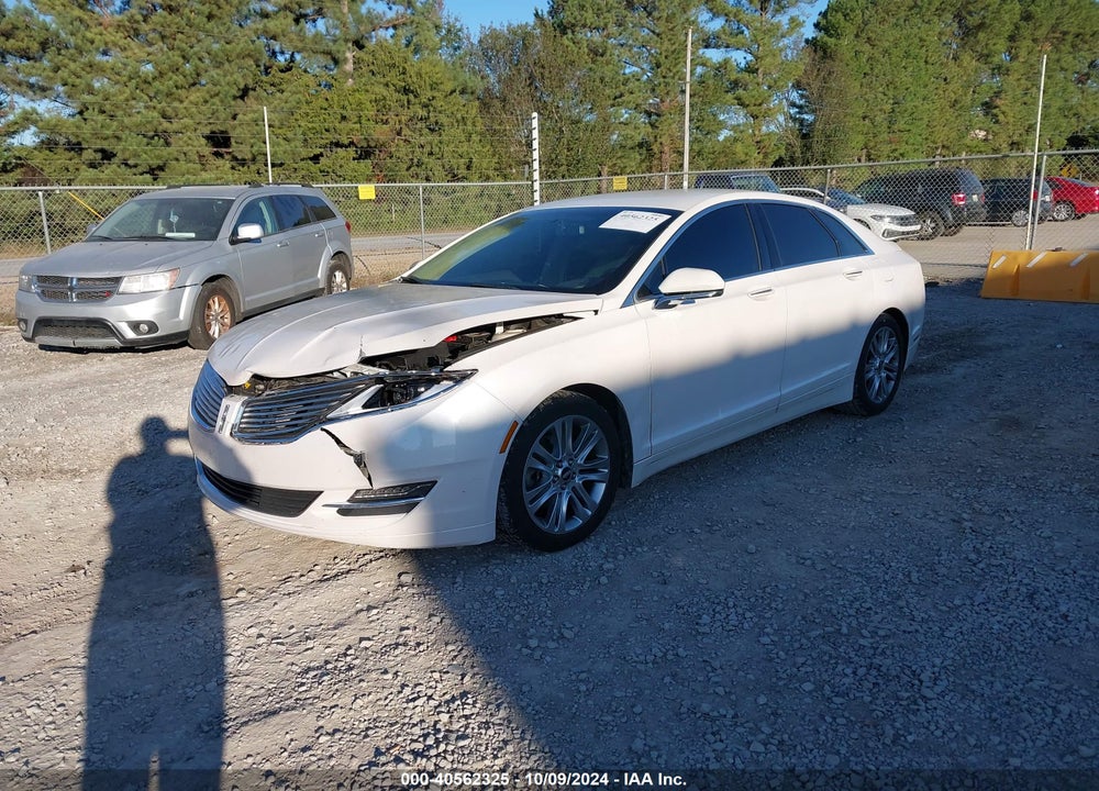 2016 LINCOLN MKZ VIN: 3LN6L2G95GR621273