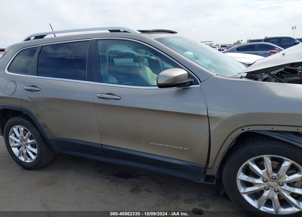 2016 JEEP CHEROKEE LIMITED VIN: 1C4PJMDS4GW251707
