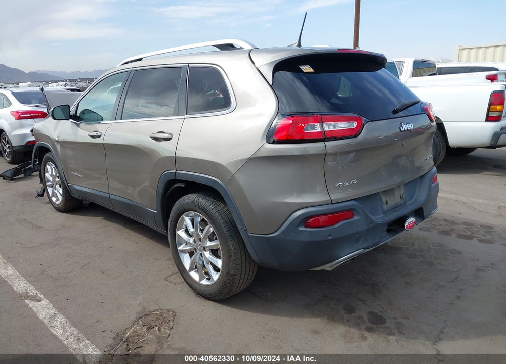 2016 JEEP CHEROKEE LIMITED VIN: 1C4PJMDS4GW251707