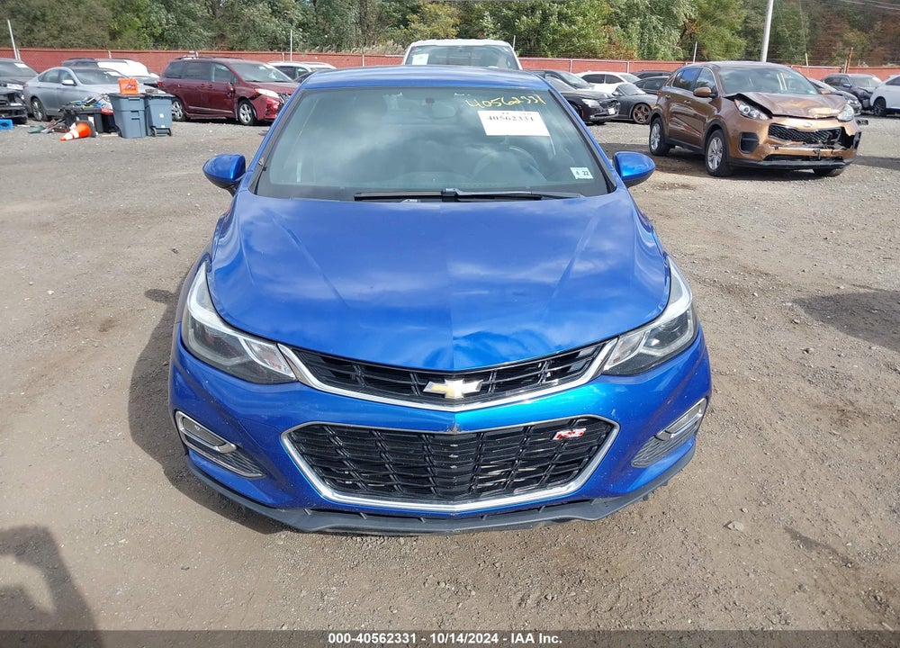2017 CHEVROLET CRUZE LT MANUAL VIN: 1G1BD5SM6H7167002