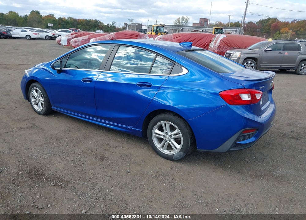 2017 CHEVROLET CRUZE LT MANUAL VIN: 1G1BD5SM6H7167002