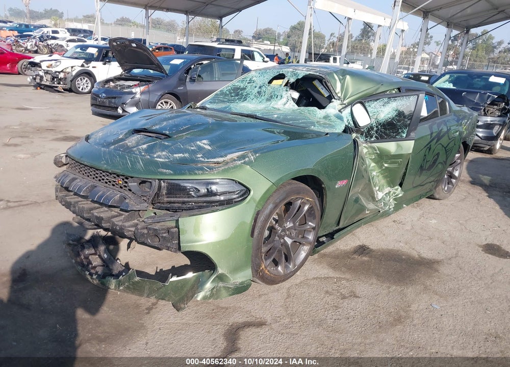 2023 DODGE CHARGER SCAT PACK VIN: 2C3CDXGJ2PH533051