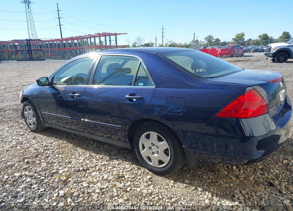 2007 HONDA ACCORD 2.4 LX VIN: 1HGCM56477A047718