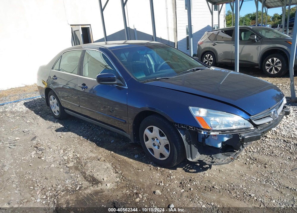 2007 HONDA ACCORD 2.4 LX VIN: 1HGCM56477A047718