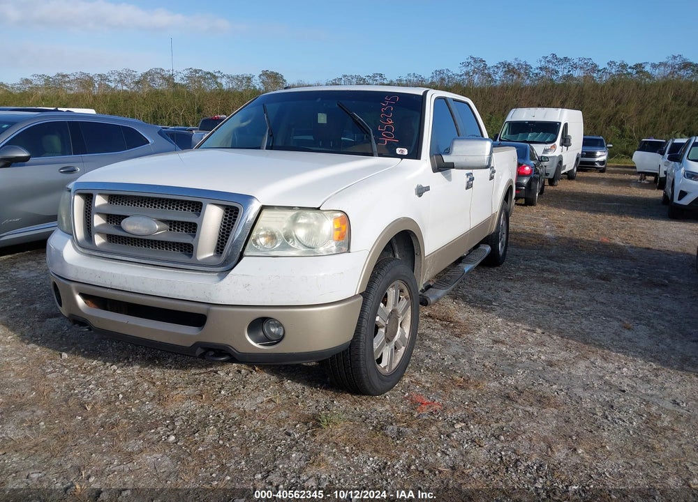 2008 FORD F-150 60TH ANNIVERSARY/FX4/KING RANCH/LARIAT/XLT VIN: 1FTPW14V38KC41057