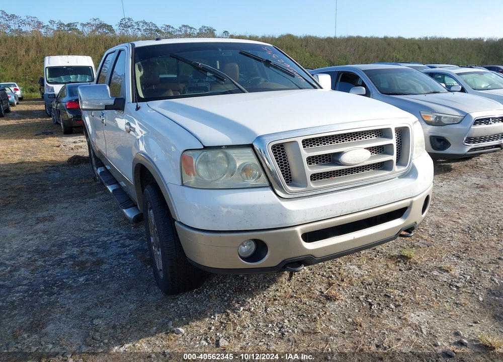 2008 FORD F-150 60TH ANNIVERSARY/FX4/KING RANCH/LARIAT/XLT VIN: 1FTPW14V38KC41057