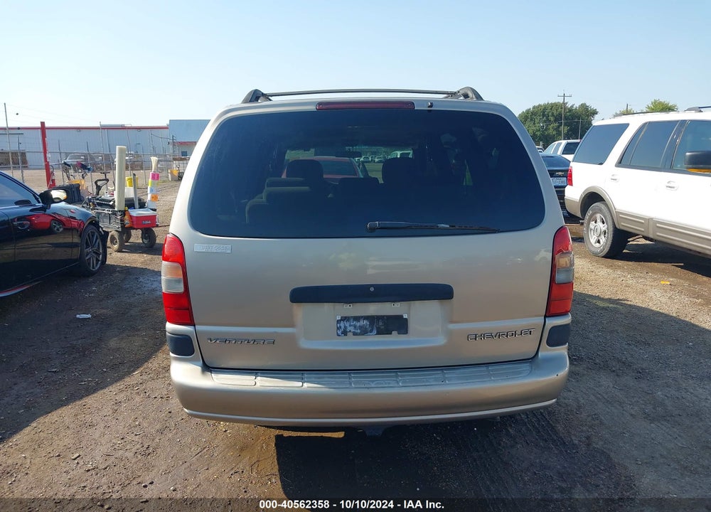 2002 CHEVROLET VENTURE LS VIN: 1GNDX03E72D192217