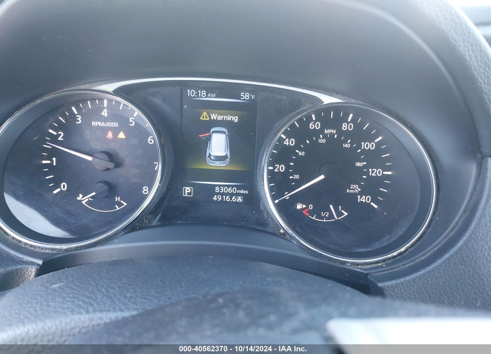 2016 NISSAN ROGUE S/SL/SV VIN: KNMAT2MV6GP669212