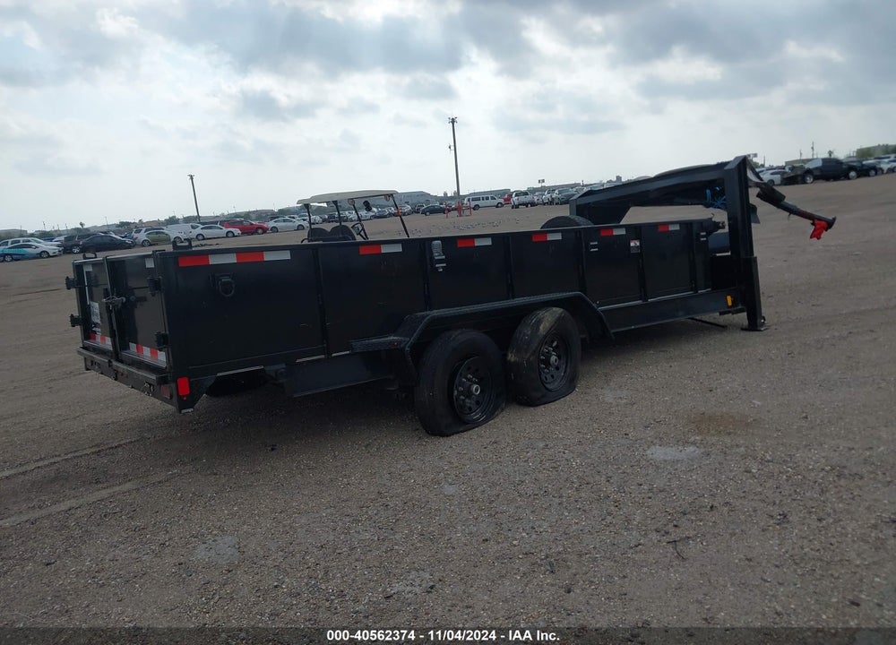 2024 TRAILMAXX GOOSENECK DUMP TRAILER VIN: 7WL3D1623RT000452