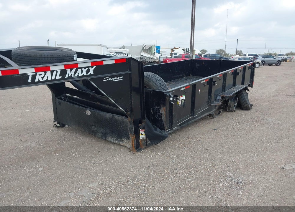 2024 TRAILMAXX GOOSENECK DUMP TRAILER VIN: 7WL3D1623RT000452