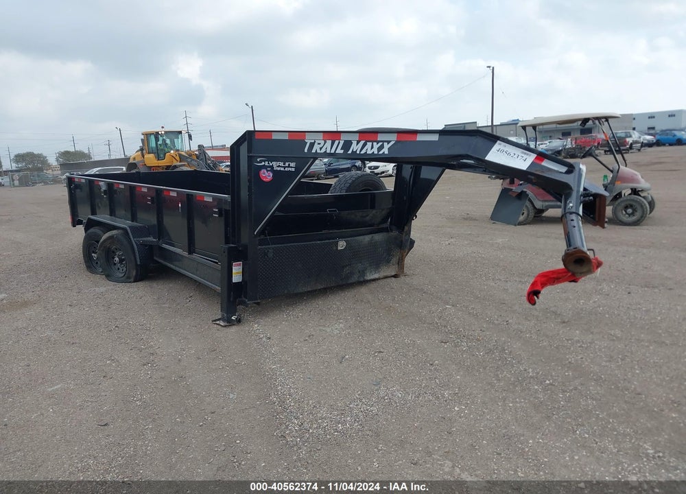 2024 TRAILMAXX GOOSENECK DUMP TRAILER VIN: 7WL3D1623RT000452