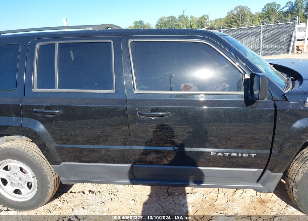 2017 JEEP PATRIOT SPORT FWD VIN: 1C4NJPBA0HD117177