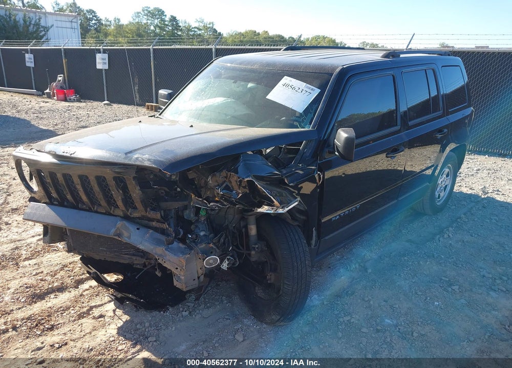 2017 JEEP PATRIOT SPORT FWD VIN: 1C4NJPBA0HD117177