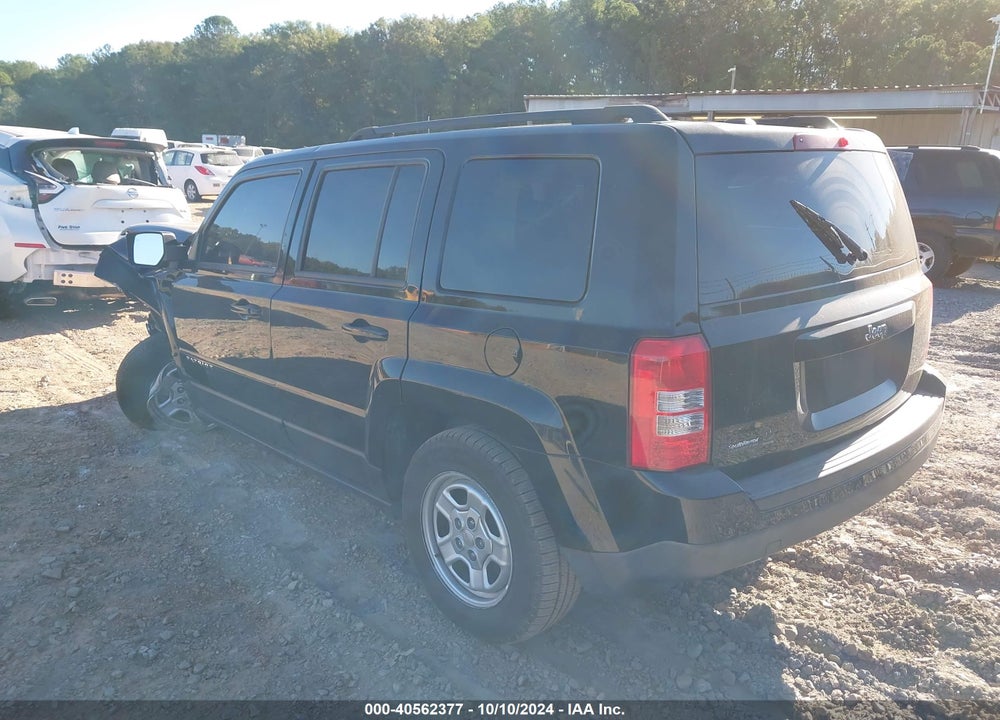 2017 JEEP PATRIOT SPORT FWD VIN: 1C4NJPBA0HD117177