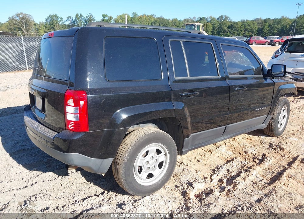2017 JEEP PATRIOT SPORT FWD VIN: 1C4NJPBA0HD117177