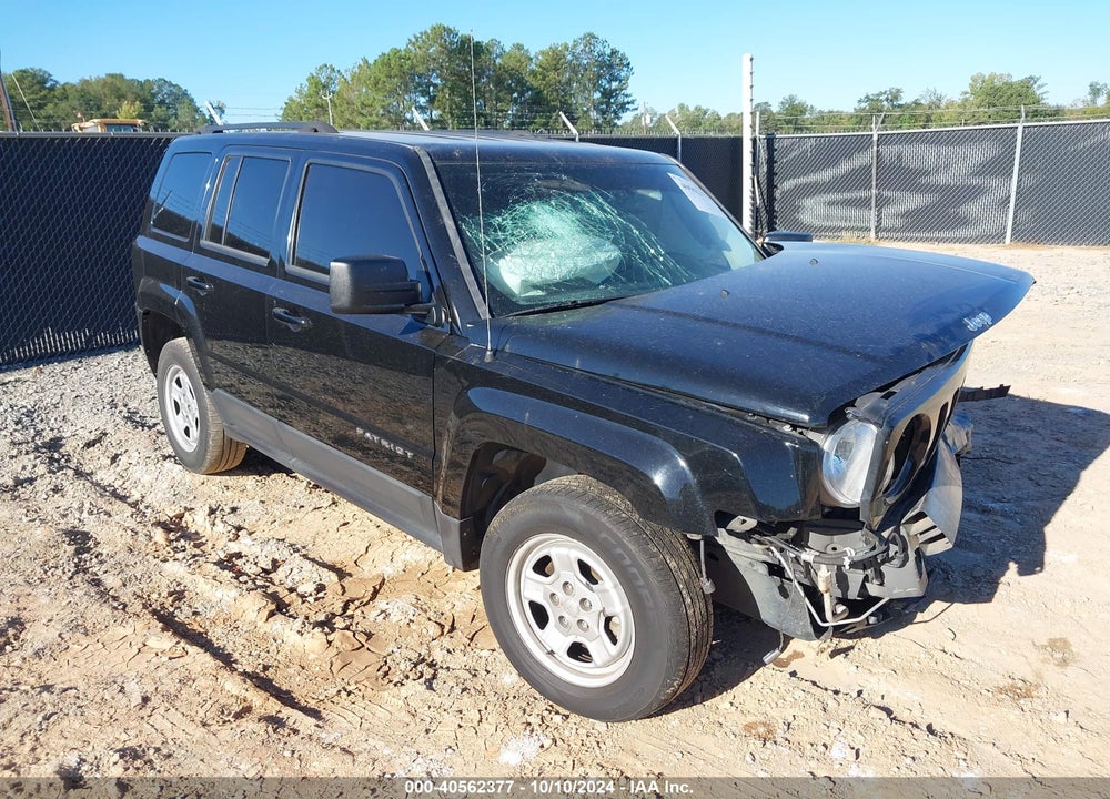 2017 JEEP PATRIOT SPORT FWD VIN: 1C4NJPBA0HD117177