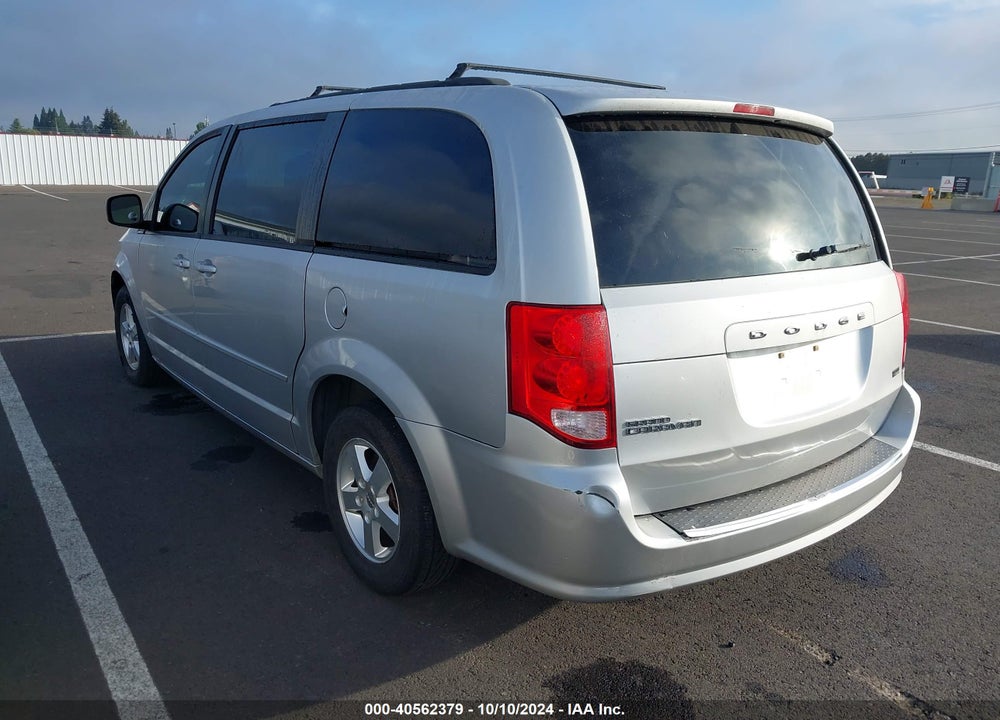 2012 DODGE GRAND CARAVAN SXT VIN: 2C4RDGCG9CR160854