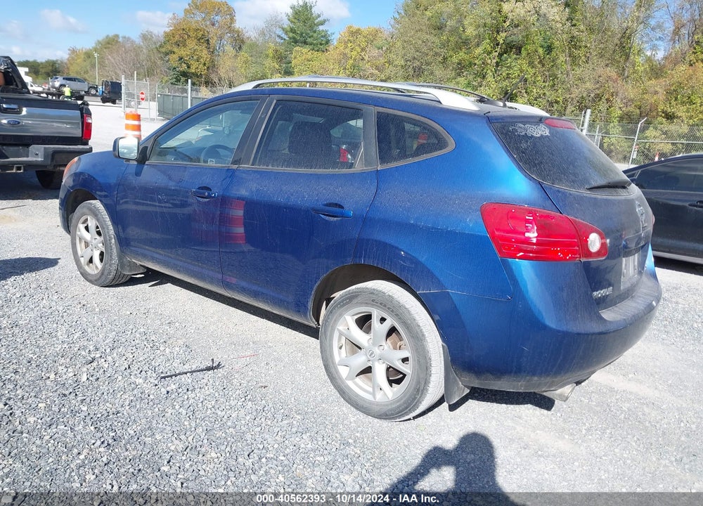 2008 NISSAN ROGUE SL VIN: JN8AS58V48W118268