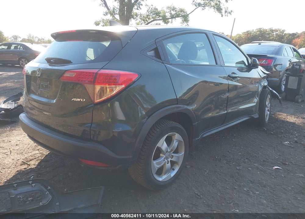 2016 HONDA HR-V VIN: 3CZRU6H33GM714476
