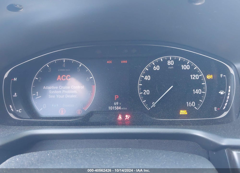 2020 HONDA ACCORD EX VIN: 1HGCV1F41LA110716