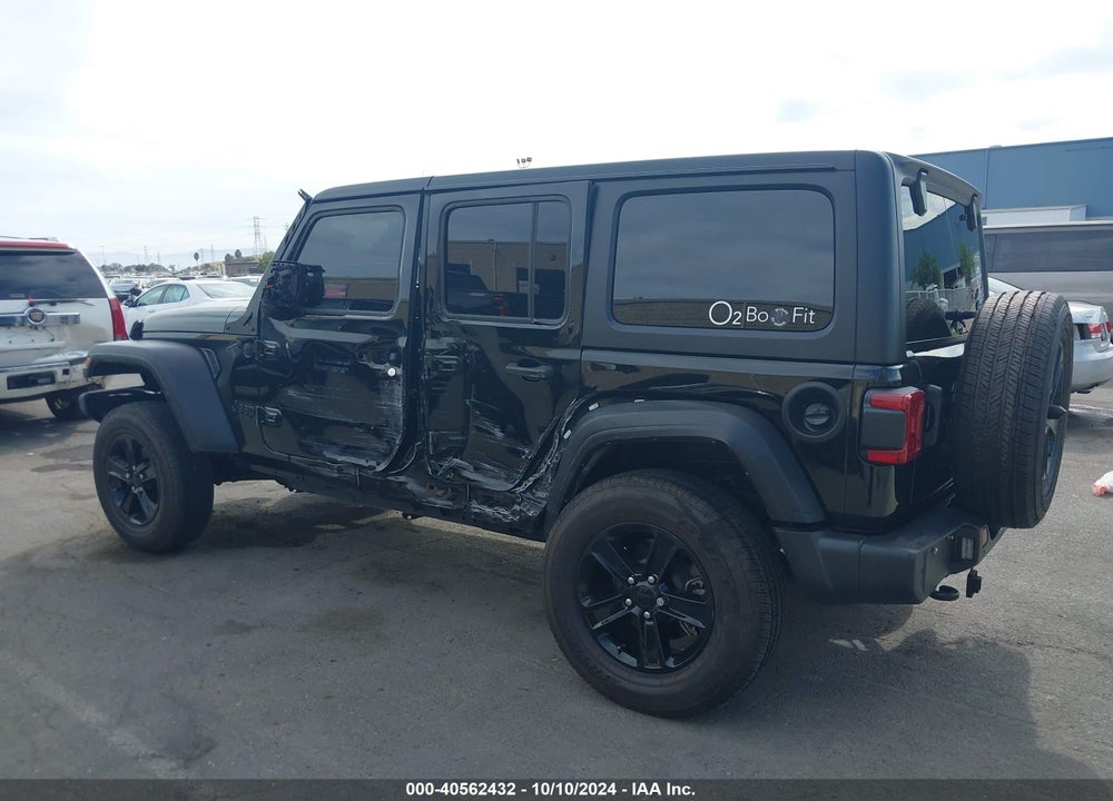 2022 JEEP WRANGLER UNLIMITED SPORT ALTITUDE 4X4 VIN: 1C4HJXDN7NW277652