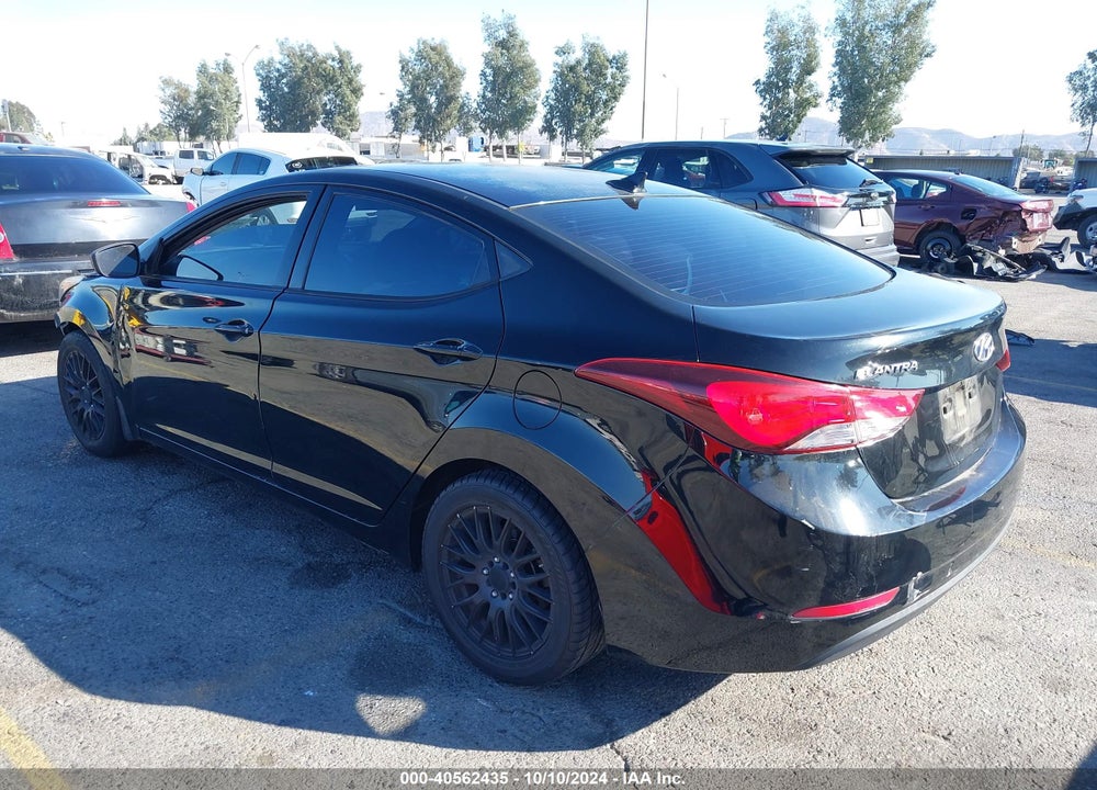 2016 HYUNDAI ELANTRA SE VIN: KMHDH4AE8GU475051