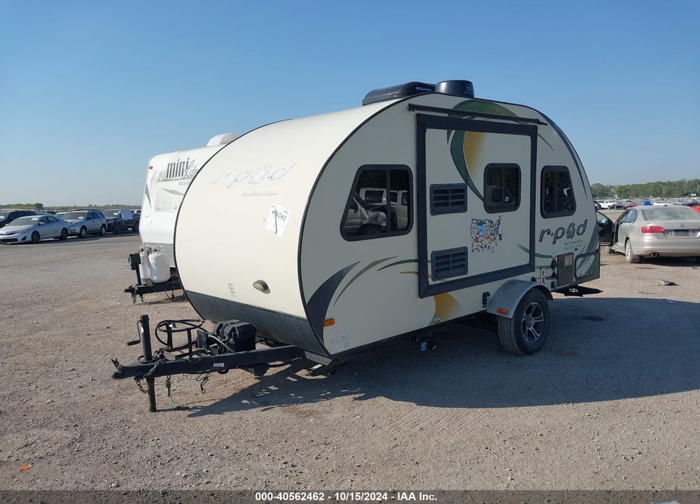 2014 FOREST RIVER R-POD HOOD EDITION SERIES M-177 VIN: 4X4TRPT1XE2006264