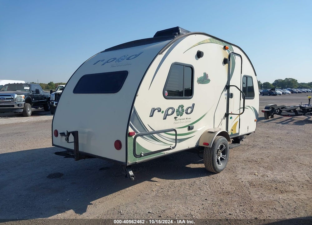 2014 FOREST RIVER R-POD HOOD EDITION SERIES M-177 VIN: 4X4TRPT1XE2006264