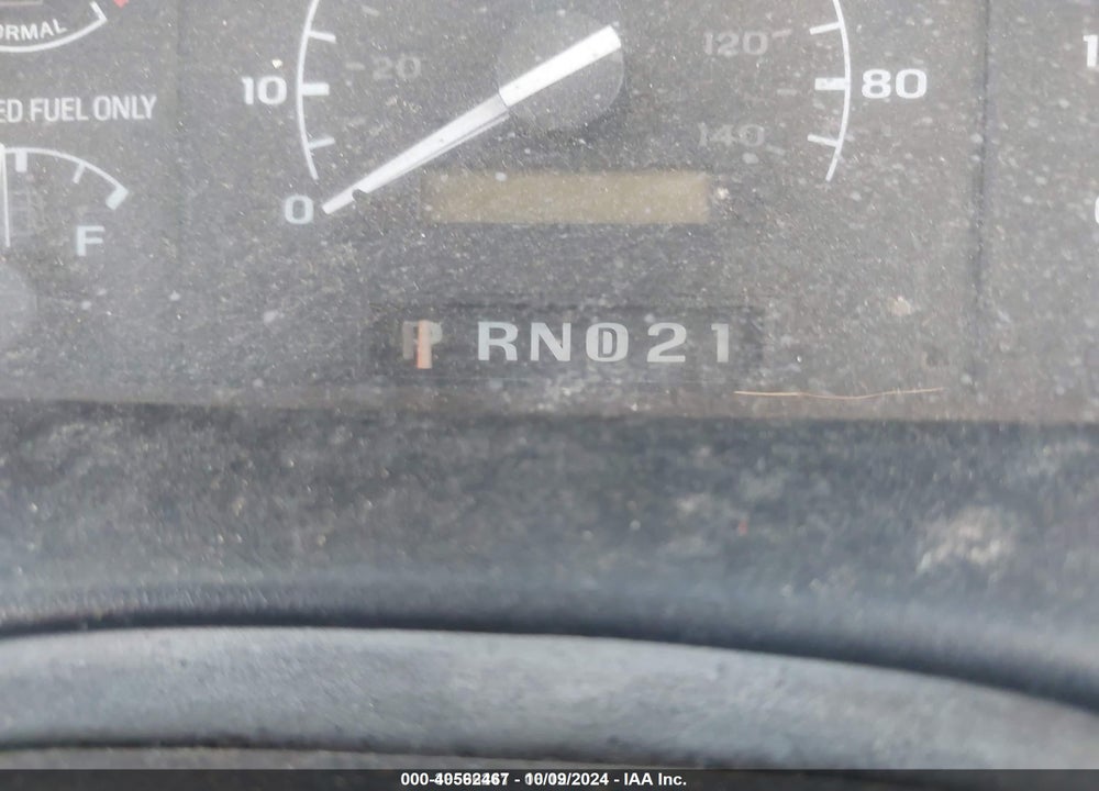 1995 FORD F150 VIN: 1FTEX15N0SKB86500