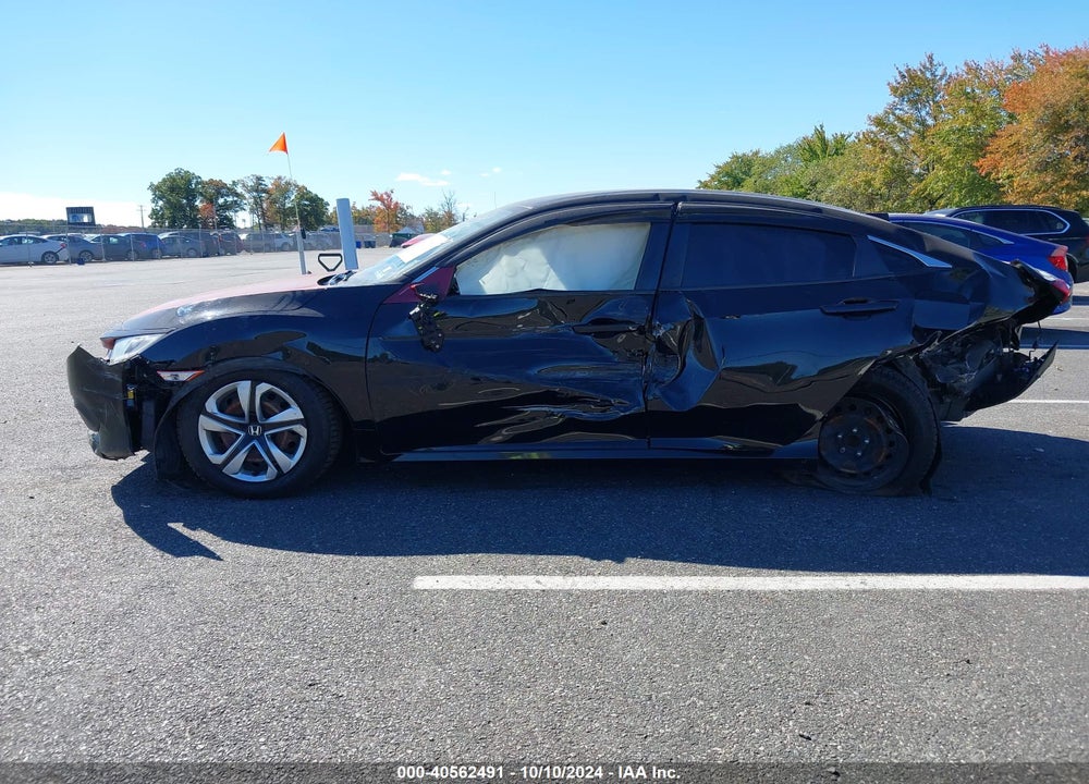 2017 HONDA CIVIC LX VIN: 19XFC2F50HE023376