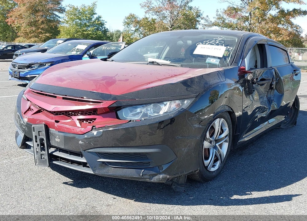 2017 HONDA CIVIC LX VIN: 19XFC2F50HE023376